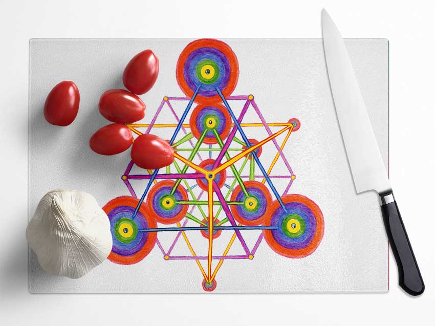 Tetra-Octa Glass Chopping Board