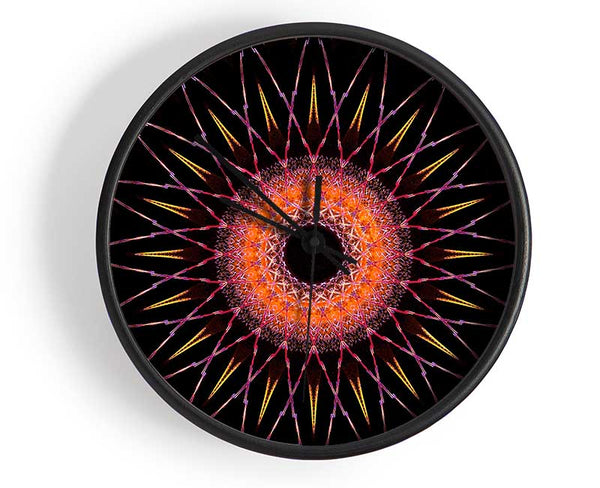 Mandala Vibes Clock - Wallart-Direct UK