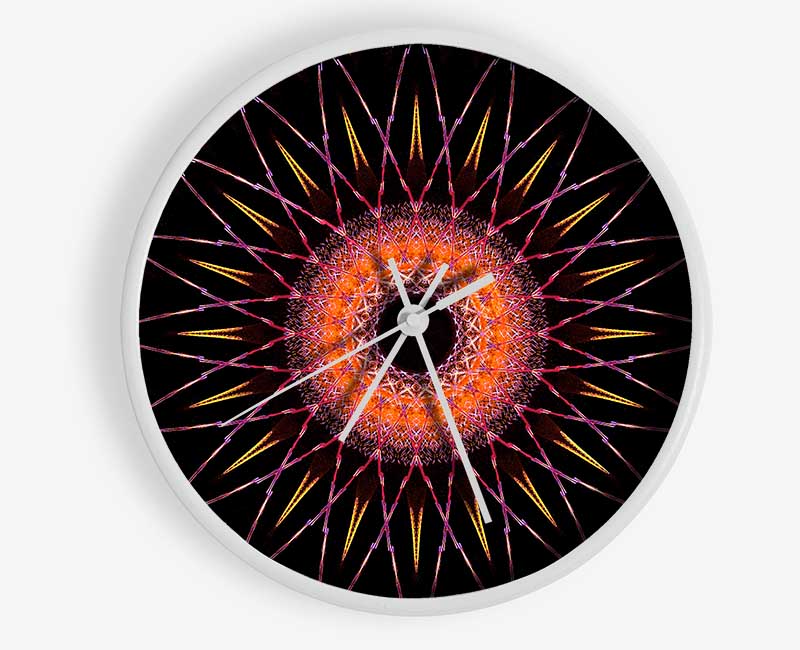 Mandala Vibes Clock - Wallart-Direct UK