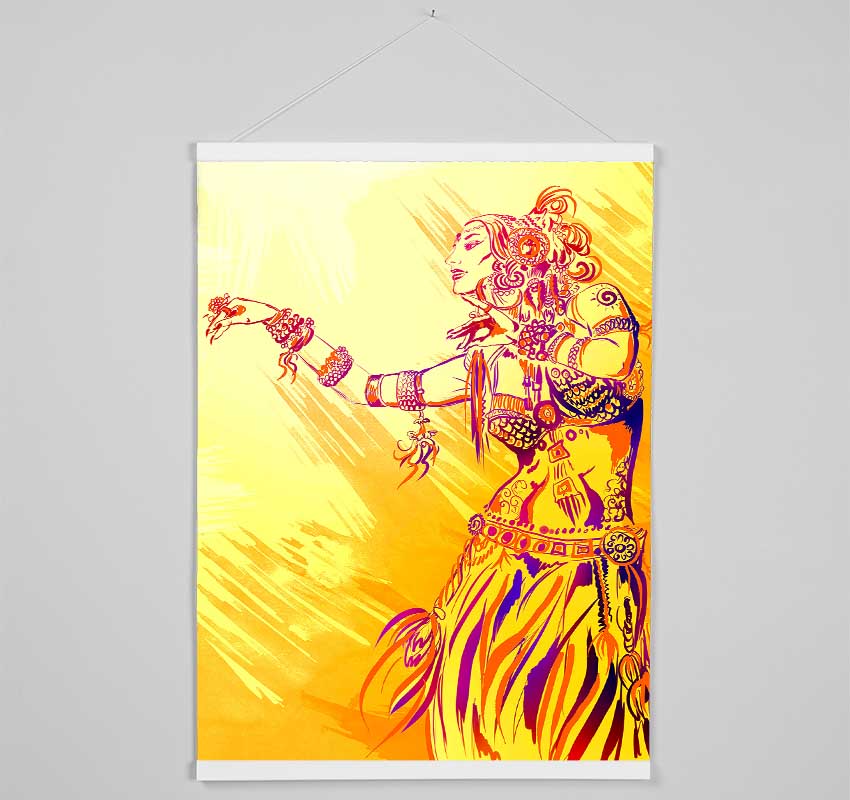 Tribal Fusion Yanarada Hanging Poster - Wallart-Direct UK