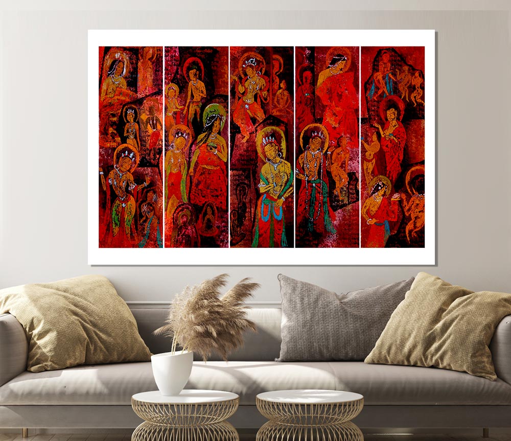 Tibetan Women Print Poster Wall Art