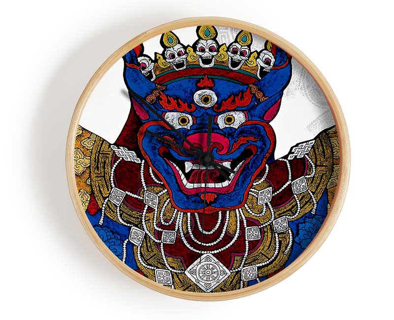 Arttibetan Thangka Clock - Wallart-Direct UK