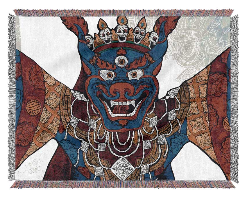 Arttibetan Thangka Woven Blanket