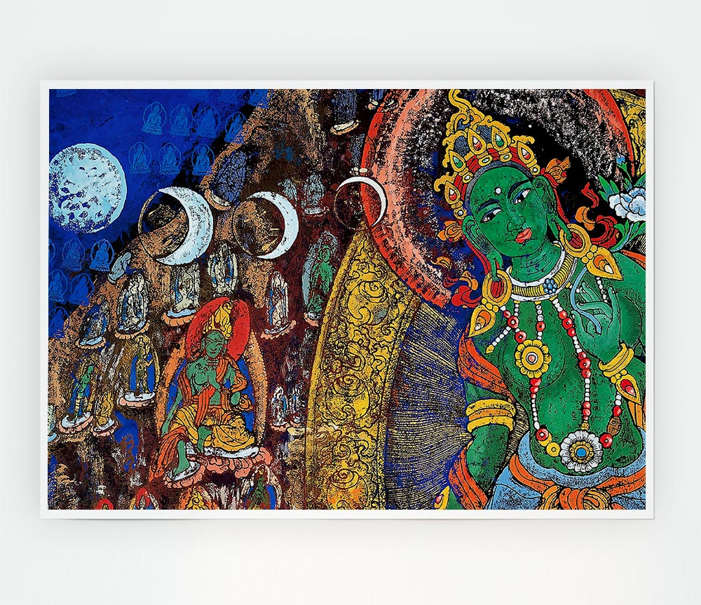 Indian Dream Print Poster Wall Art