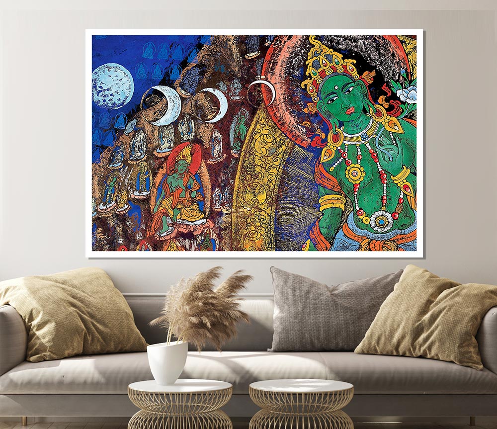 Indian Dream Print Poster Wall Art