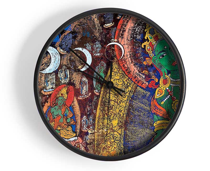 Indian Dream Clock - Wallart-Direct UK