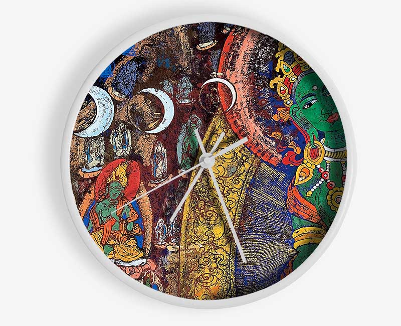 Indian Dream Clock - Wallart-Direct UK