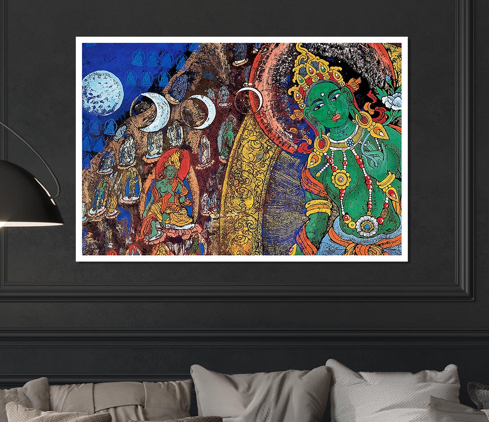 Indian Dream Print Poster Wall Art