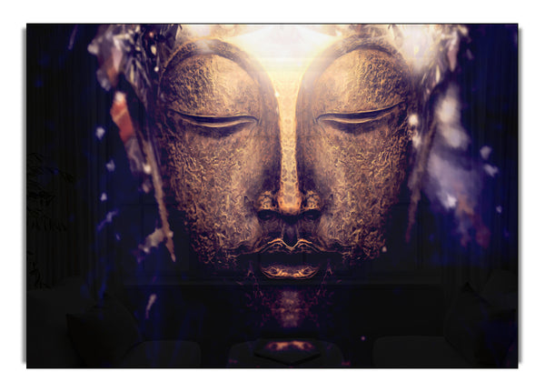 Buddha Gesicht Ethnisch Canvasb L