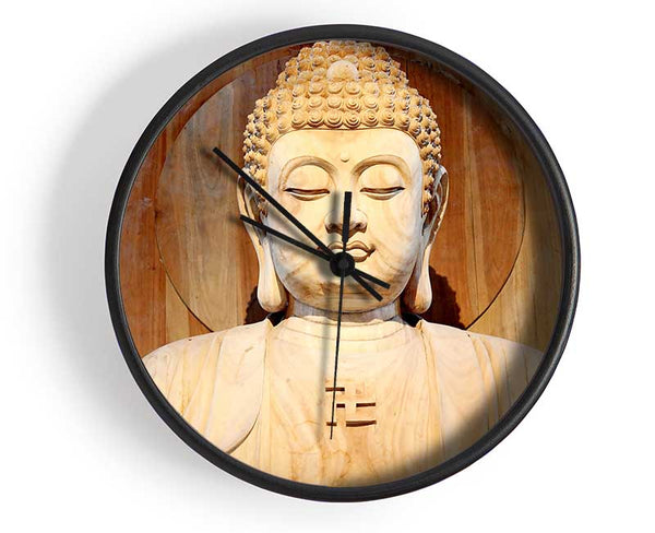 Buddha Face Statue Clock - Wallart-Direct UK