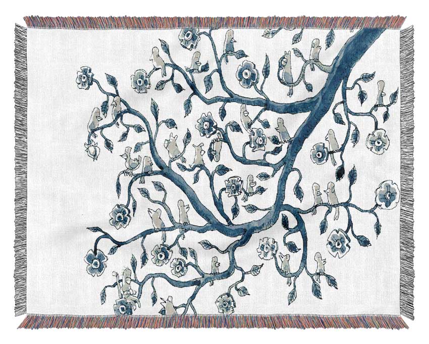 China By Mattiasa Woven Blanket