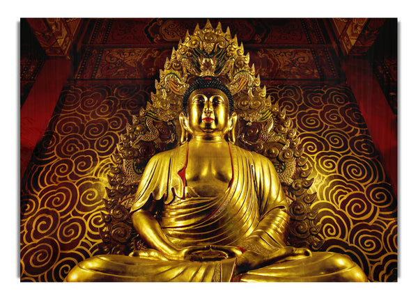 Thailändischer Goldener Buddha