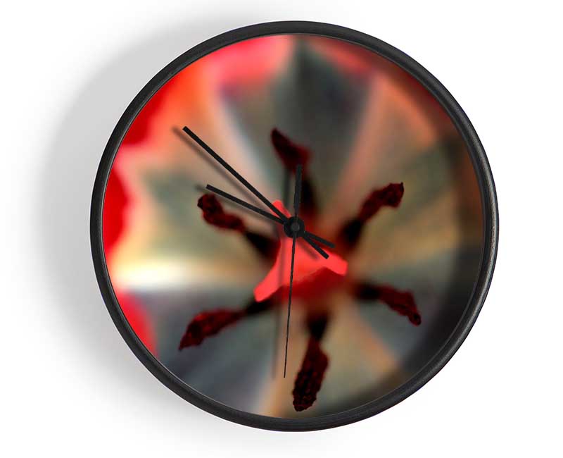 Inside A Tulip Clock - Wallart-Direct UK