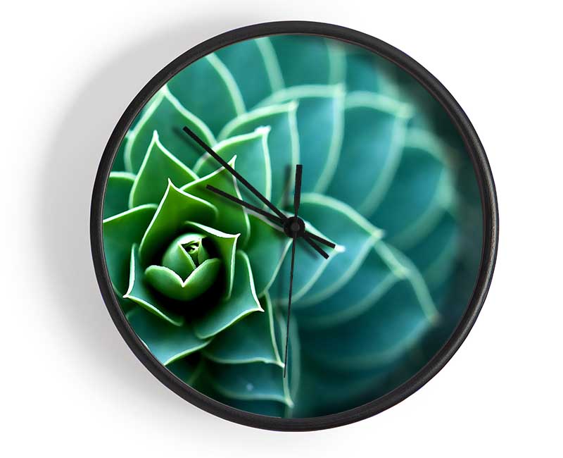 Beautiful Plant Clock - Wallart-Direct UK