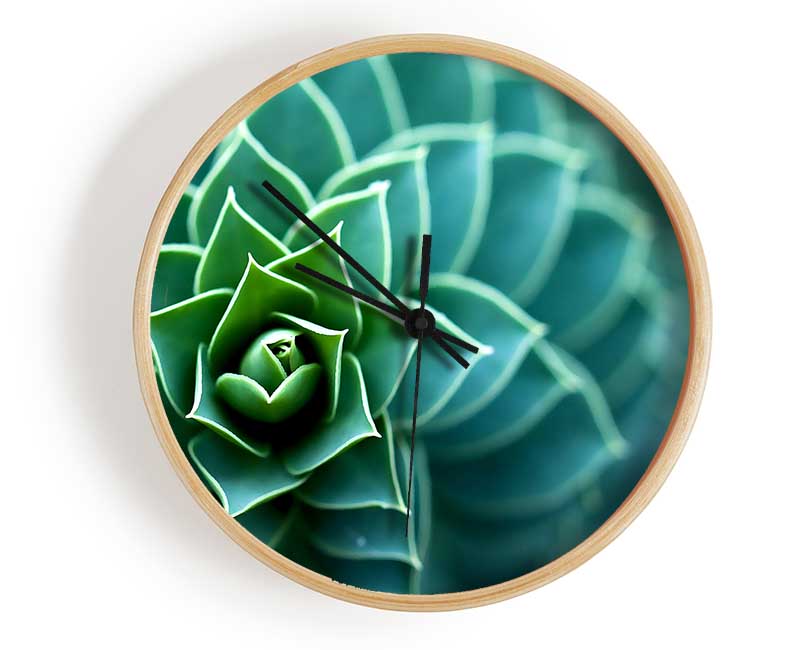 Beautiful Plant Clock - Wallart-Direct UK