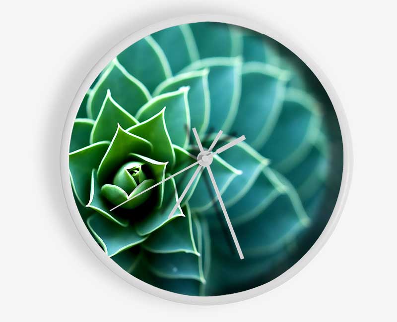 Beautiful Plant Clock - Wallart-Direct UK