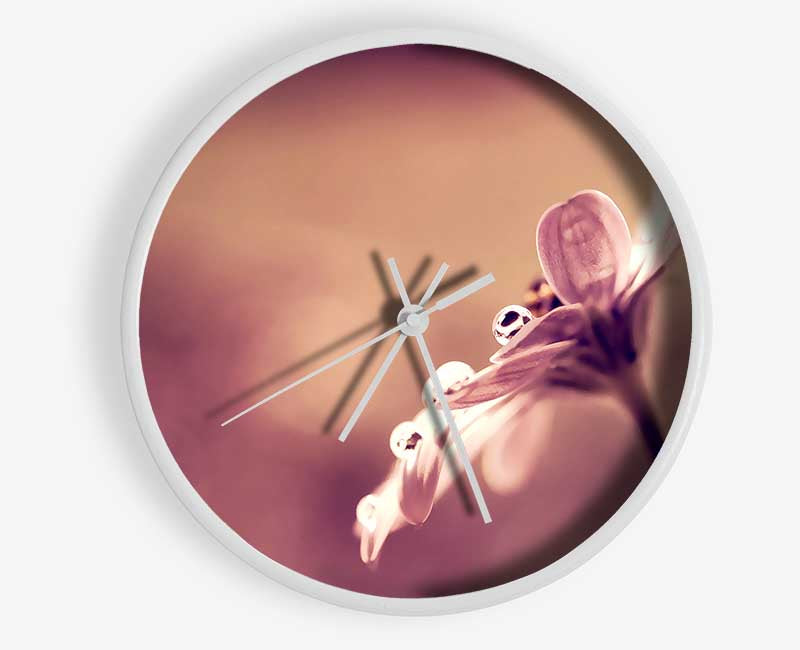 Stunning Dewdrop Haze Clock - Wallart-Direct UK