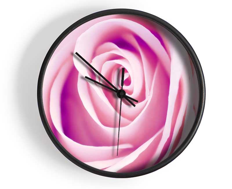 Delicate Rose Clock - Wallart-Direct UK