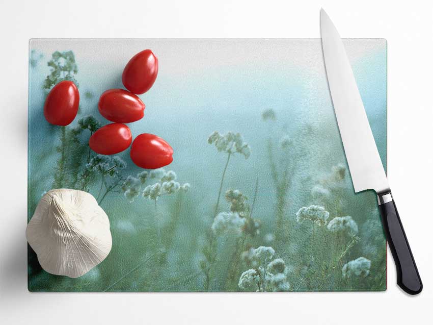 Fragile Beauty Glass Chopping Board