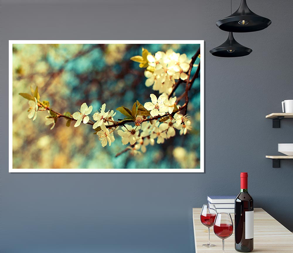 Beautiful Spring Day Print Poster Wall Art