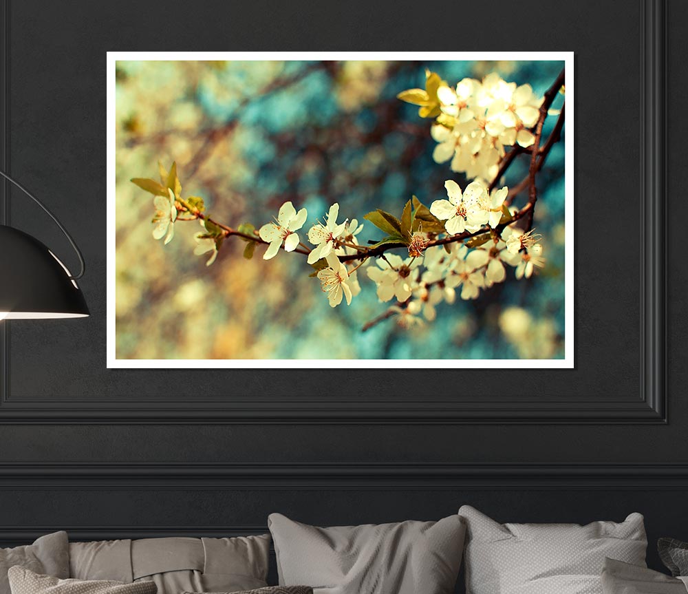 Beautiful Spring Day Print Poster Wall Art