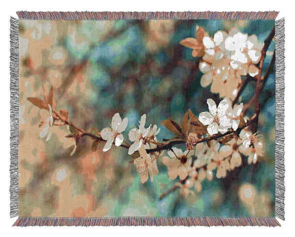 Beautiful Spring Day Woven Blanket