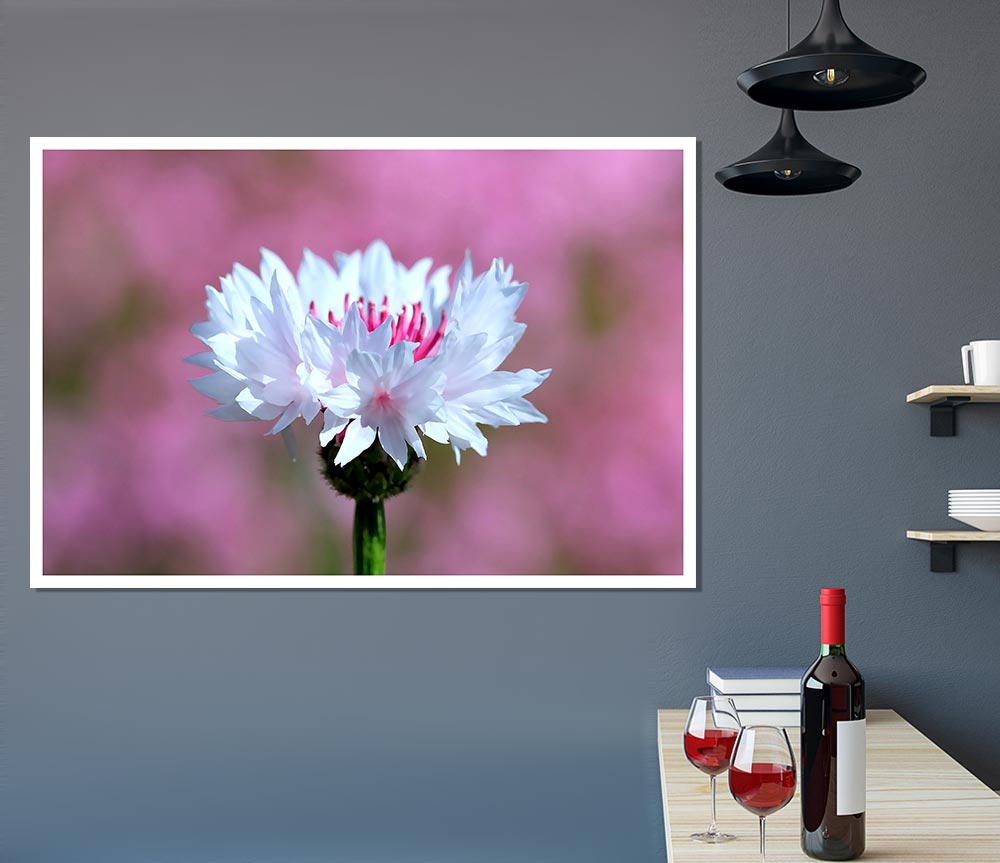 Tiny Flower Print Poster Wall Art