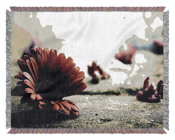 Missing Petals Woven Blanket