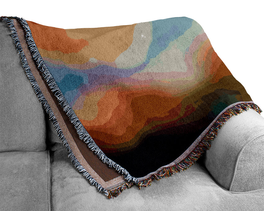 Cool Autumn Woven Blanket