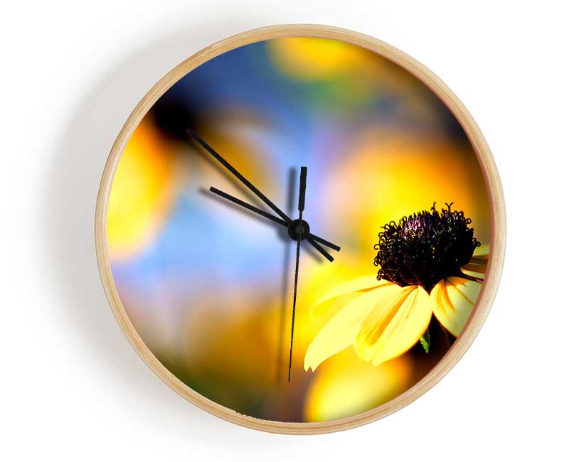 Cool Autumn Clock - Wallart-Direct UK