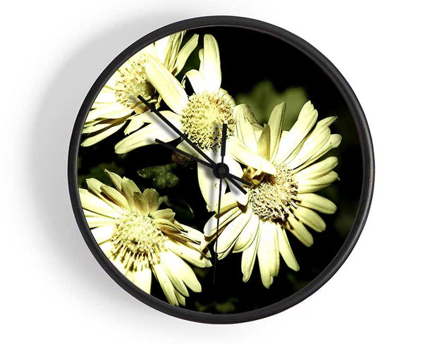 Sepia Beauty Clock - Wallart-Direct UK