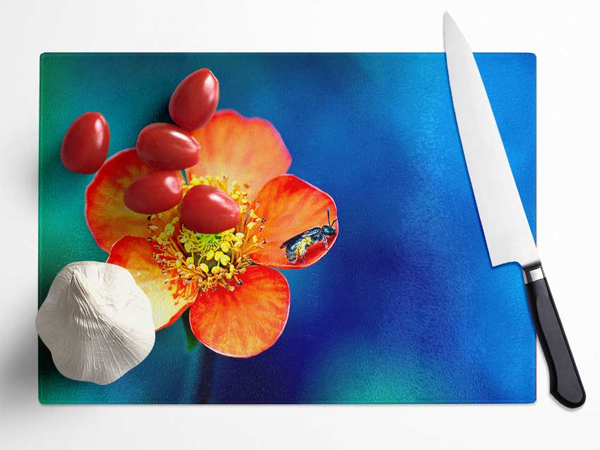 Pollen Overdose Glass Chopping Board