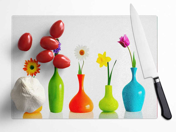 Flower Vases Glass Chopping Board