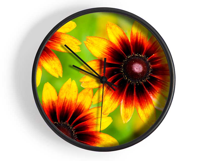 Sun Flower Garden Clock - Wallart-Direct UK