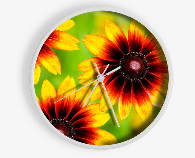 Sun Flower Garden Clock - Wallart-Direct UK