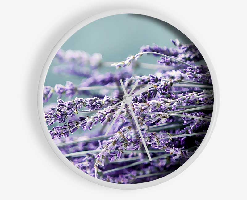 Heather Clock - Wallart-Direct UK