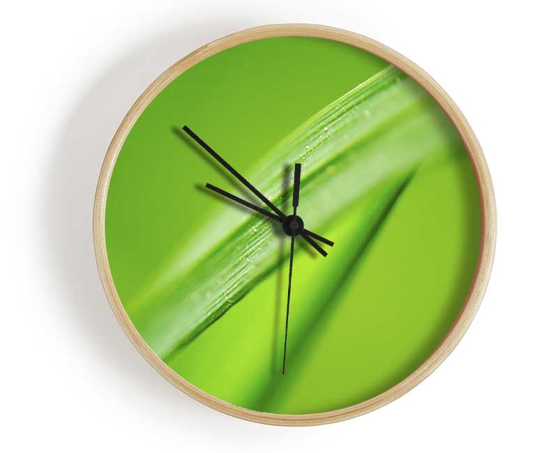 Green On Green Clock - Wallart-Direct UK