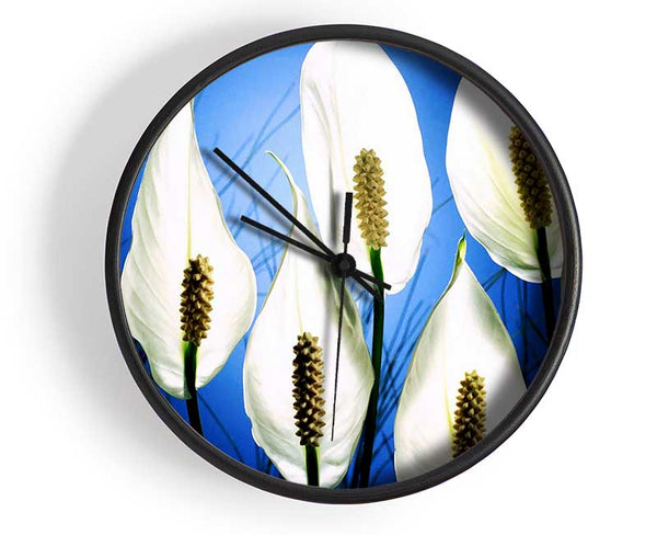 White March Clock - Wallart-Direct UK