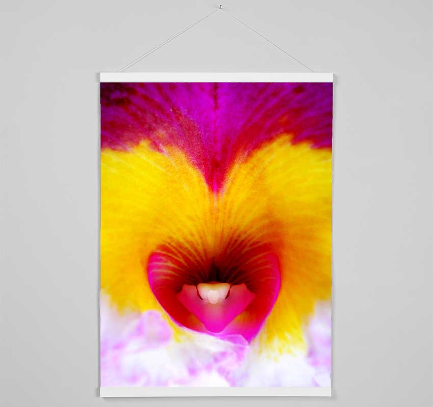 Flower Lips Hanging Poster - Wallart-Direct UK