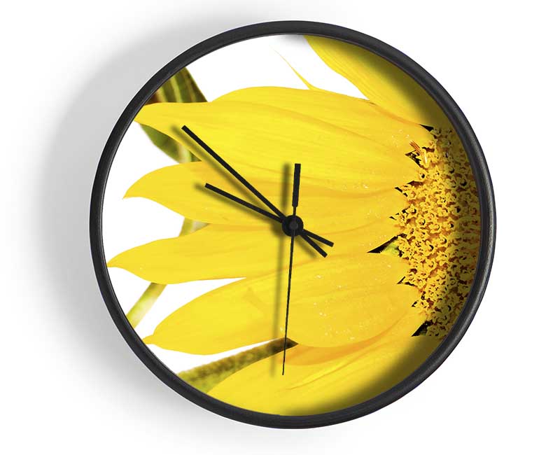 Close-Up Petal Sunflower Clock - Wallart-Direct UK