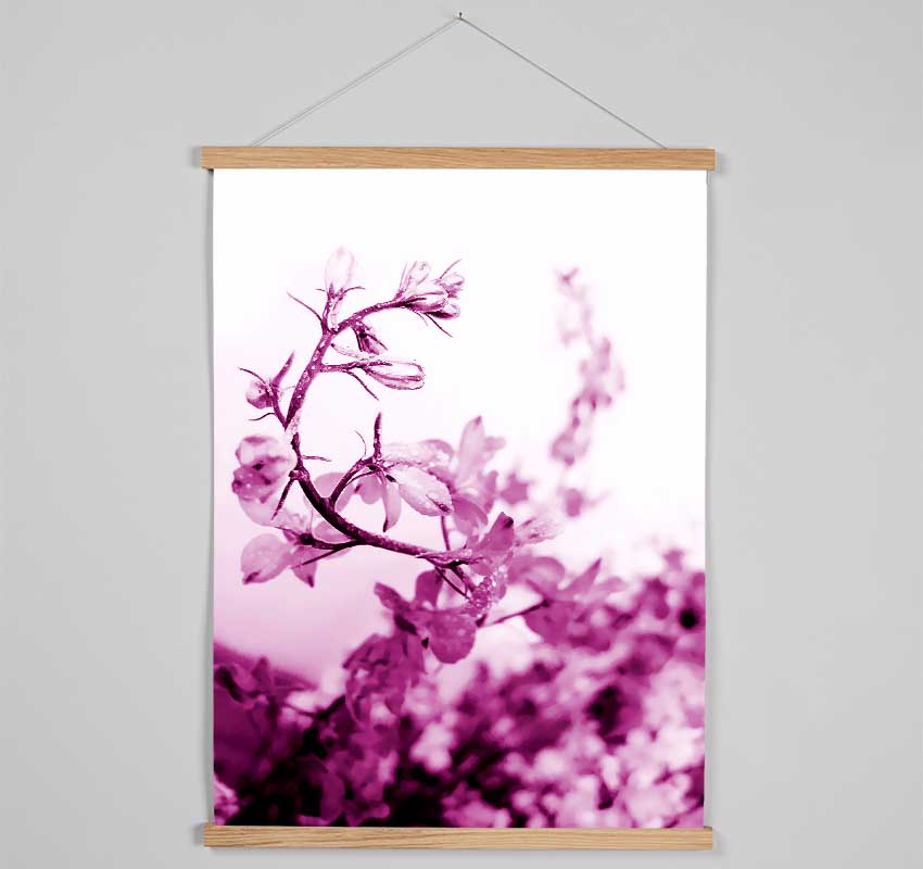 Cherry Blossom Hanging Poster - Wallart-Direct UK