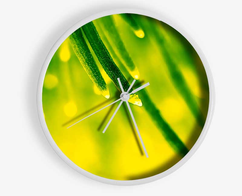 Energy Of A Plant Clock - Wallart-Direct UK