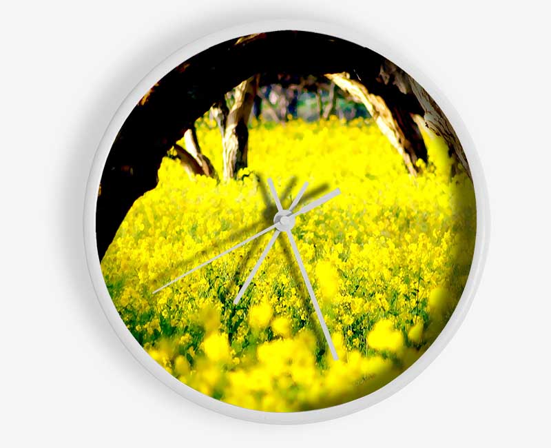 Orchard Sun Beam Clock - Wallart-Direct UK