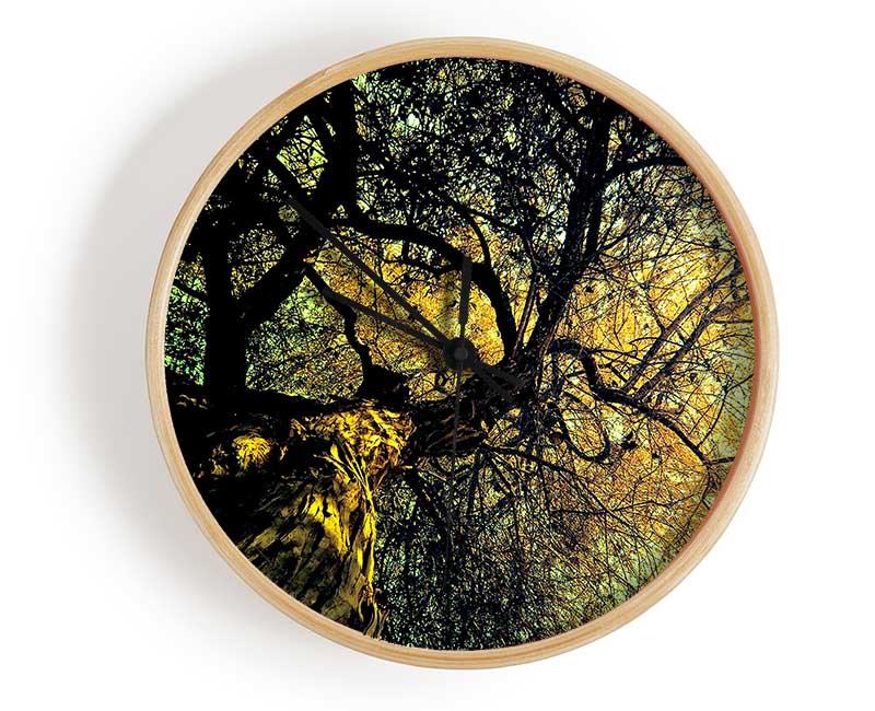 Ancient Tree Clock - Wallart-Direct UK