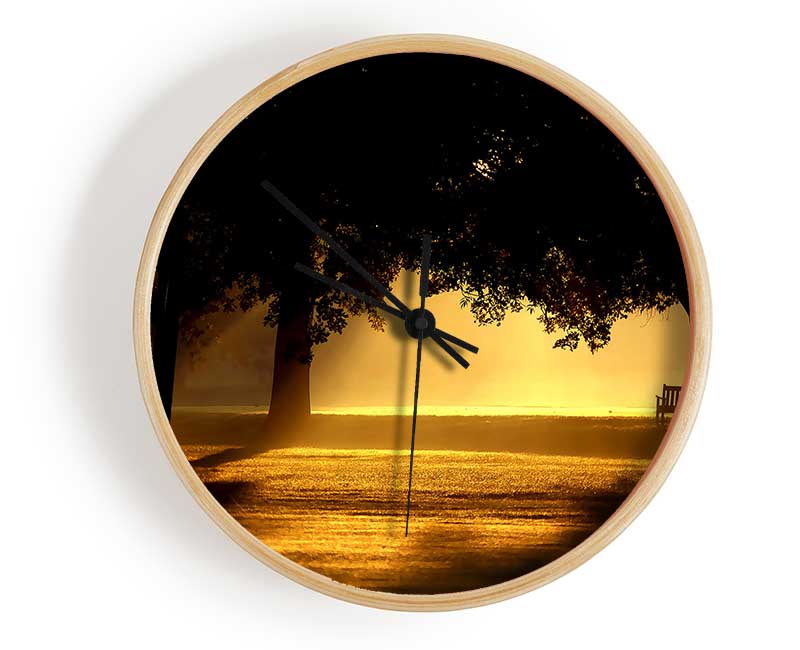 Beautiful Sunset Light Clock - Wallart-Direct UK