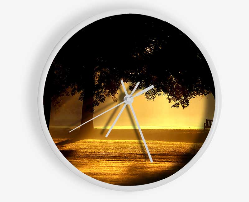 Beautiful Sunset Light Clock - Wallart-Direct UK