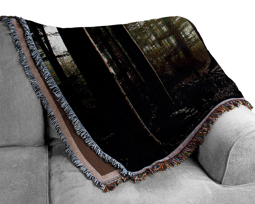 Coniferous Forest Woven Blanket