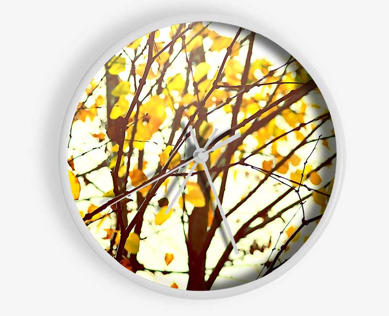 Light In The Forest Clock - Wallart-Direct UK