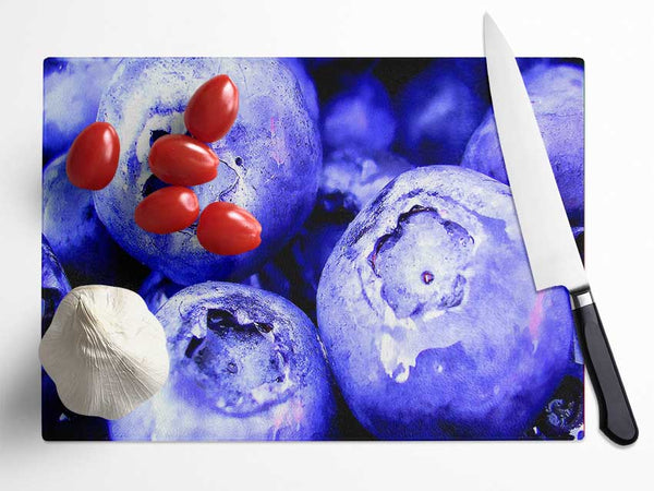 Blueberry Glass Chopping Board