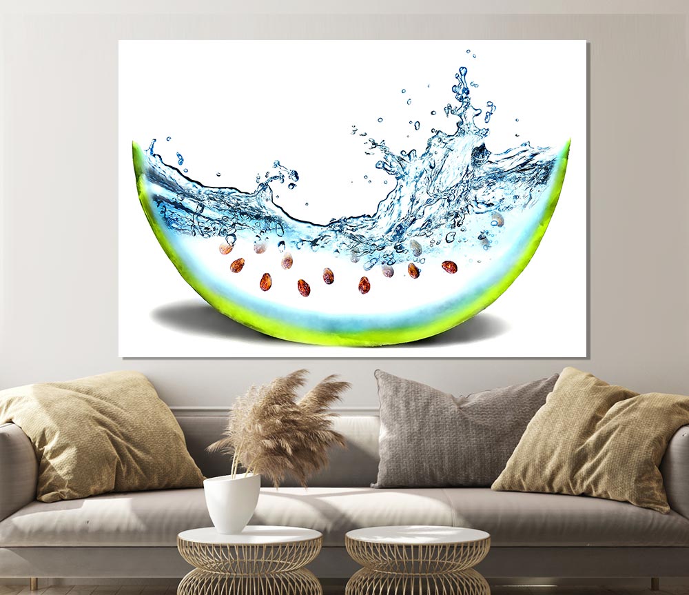 Watermelon Creativity Print Poster Wall Art